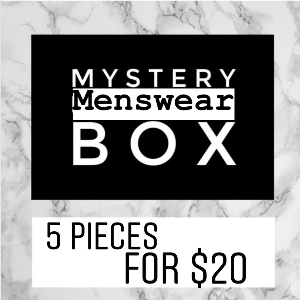 Menswear Mystery box | size Large -XL